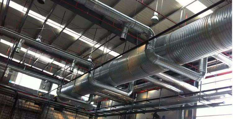 廠房個送風管道 廠房個送風管道